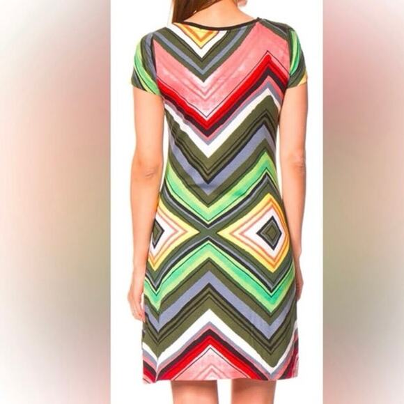 Desigual Lebond Colorful Embroidered Knit Short Sleeve T-Shirt Dress NEW Size S - Picture 3 of 16